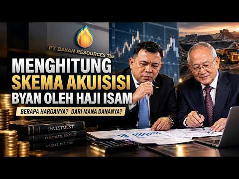 Skema Akuisisi Saham BYAN Menggunakan Collateral JARR TEBE PACK PGUN Haji Isam