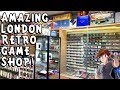 Crazy thumbs  london retro game shop  shop tour  pickups