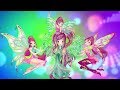 Winx Club- Roxy All Transformations Up To Starlix! [Unofficial]
