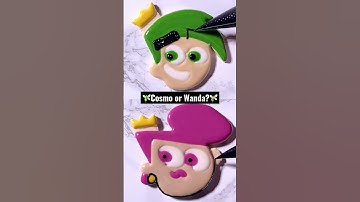 Who ya got?🧚🍪🧚‍♀️ #fairlyoddparents #cookieart