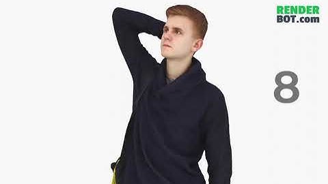 3D Scanned Man - Free 3d model by Renderbot - Video gallery 167