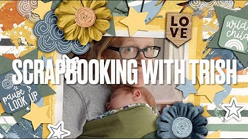 Scrapbooking With Trish - Creating a Digital Scatter