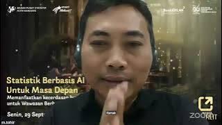Webinar HSN BPS Kota Bandung : Statistik Berbasis AI untuk Masa Depan