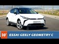 Essai du geely geometry c 2024 maroc    