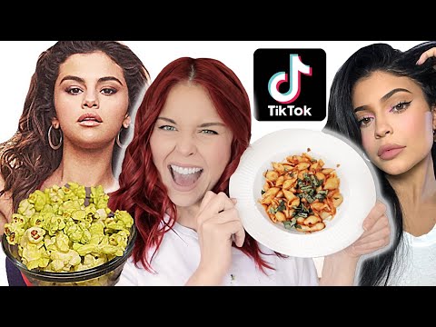 Testing Viral CELEB TikTok Recipes!