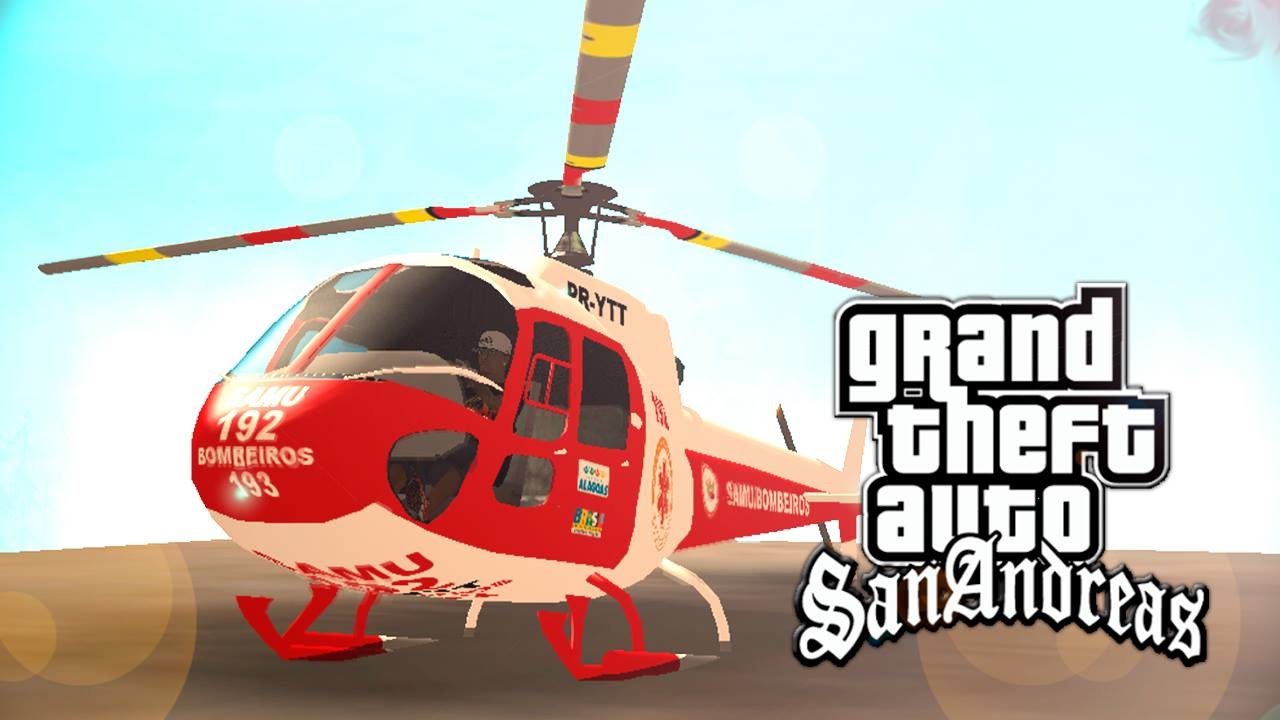 Mods para um helicóptero de Combate para o GTA San Andreas