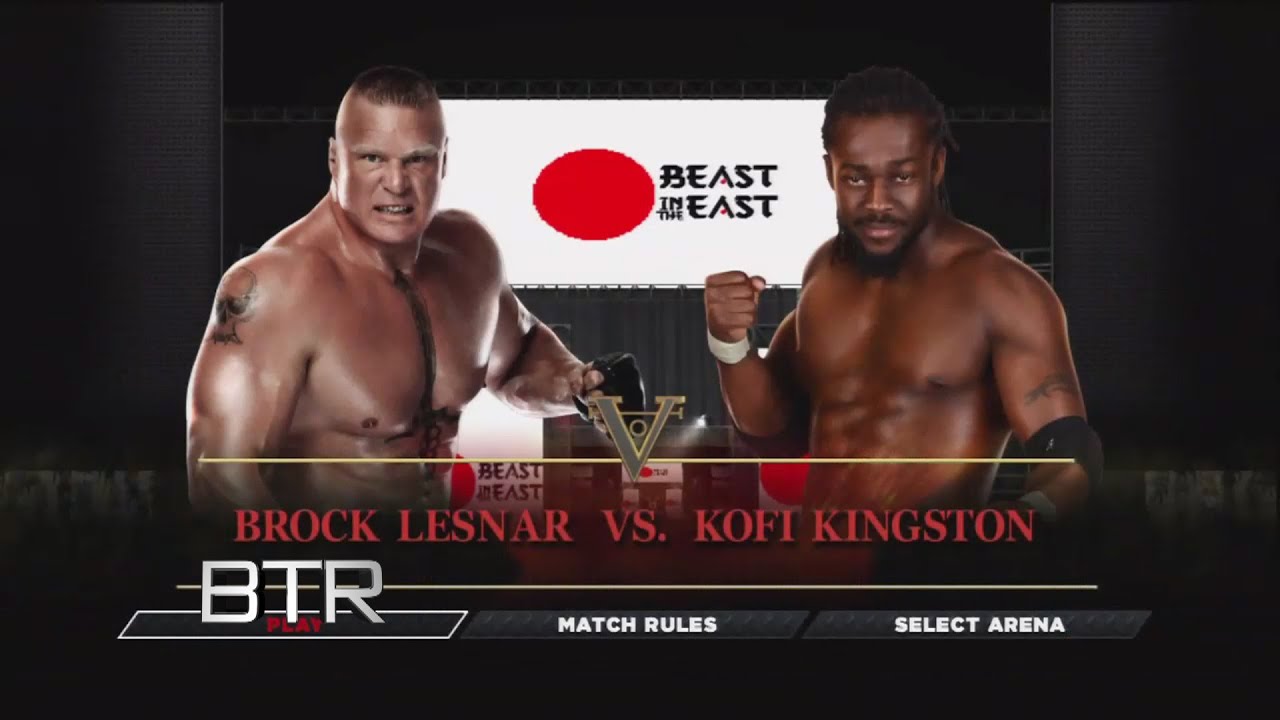 Wwe The Beast In The East 15 Predictions Brock Lesnar Vs Kofi Kingston Wwe 2k15 Youtube