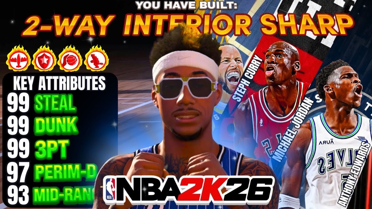 THE BEST POINT GUARD BUILD ON NBA 2K26! BEST GUARD BUILD IN NBA 2K26 ...