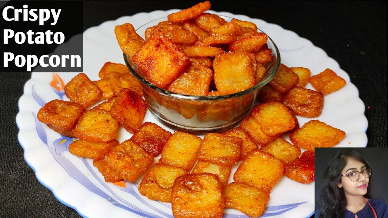Potato Popcorn recipe 5 মিনিটেই বানিয়ে ফেলুন মুচমুচে আলুর পপকর্ন