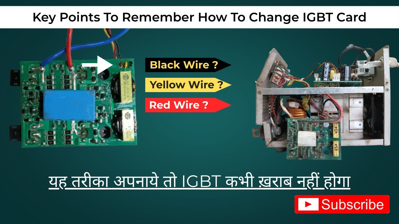 How To Change IGBT Card In Welding Machine , Bajaj 275 A Welding Machine Full Repairing Guide