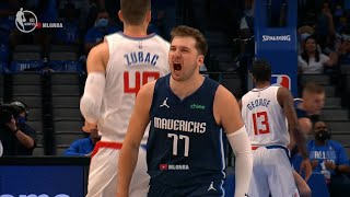 Luka Doncic opens up the game on a personal 8-0 run 😮 Clippers vs Mavericks Game 3