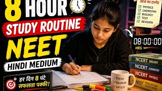 #neet 2026, #neet hindi medium, #study vlog, #8 hours study challenge, # neet aspirant daily routine