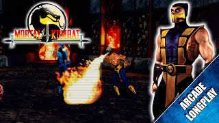 Mortal Kombat 4 (Arcade) 【Longplay】