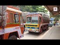 லாரி உரிமையாளர்கள் வாழ்வாதாரம் பாதிக்கப்படுவதாக கூறி, லாரிகளை இயக்காமல் உள்ளிருப்பு போராட்டம் #lorry