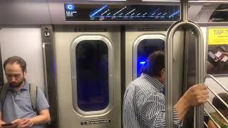 EXCLUSIVE: On-board on a 168th Street bound R211T (C) train from West 4th Street to 42nd Street-PABT