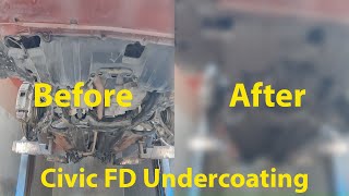 Undercoating ni Civic FD