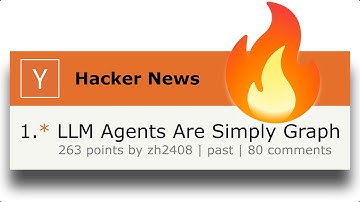 LLM Agents = Graphs!? My Tutorial Sparks Hacker News Debate!