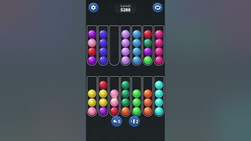 Ball Sort by Infinite Joy: Levels 5287, 5288, 5289