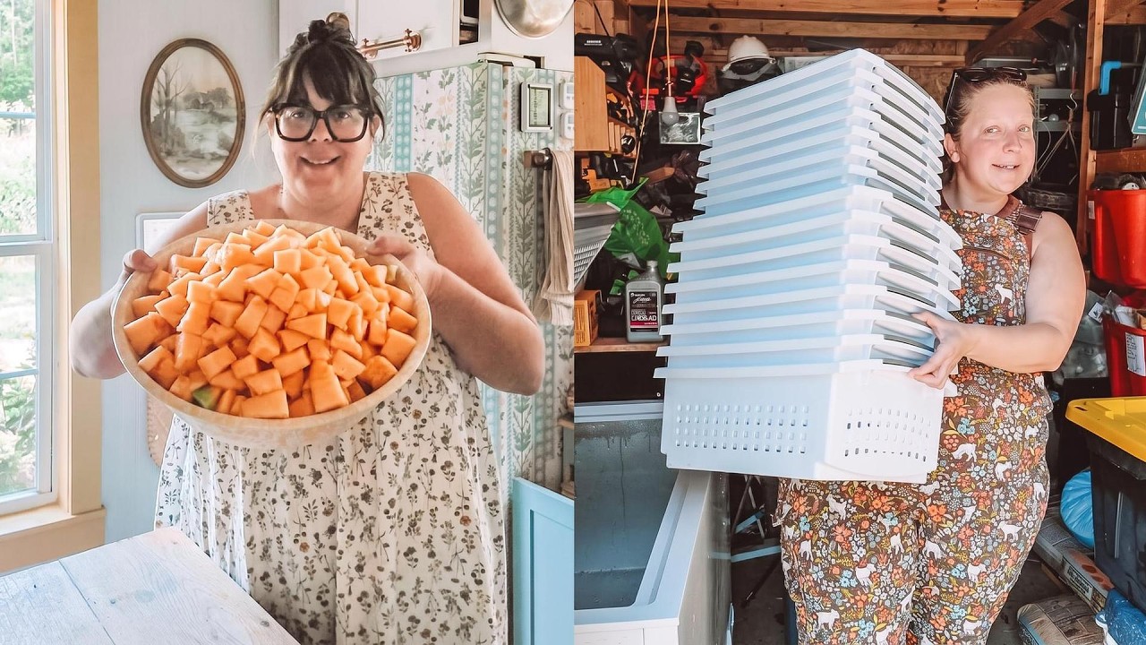 Fall Freezer Prep, Cozy Home Projects & A Simple Life