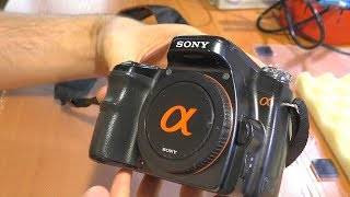 Не реагирует колесо/диск управления. Зеркальная фотокамера Sony A100