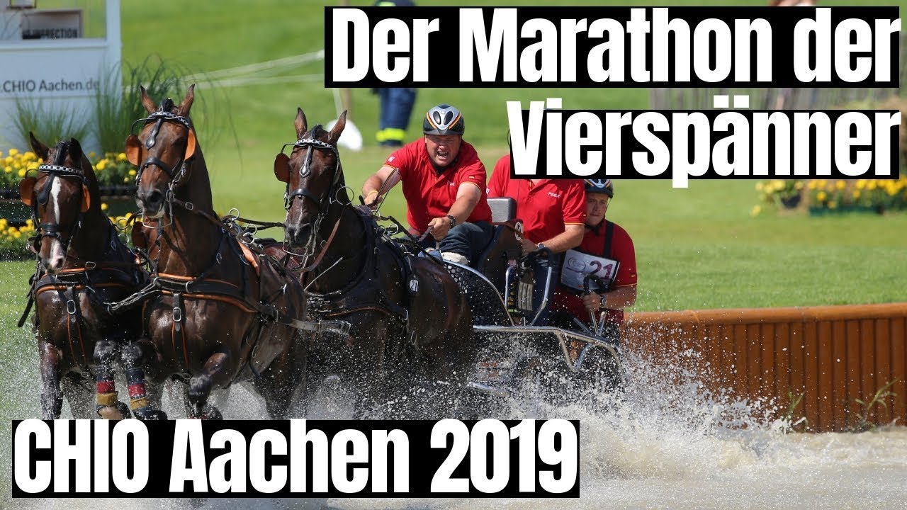 Der Marathon der Vierspänner 🔝 Ein echtes Highlight beim CHIO Aachen 2019