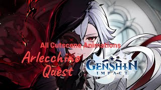 Arlecchino's Quest (All Cutscene Animations) | Ignis Purgatorius Chapter | Genshin Impact v4.6