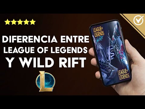 ¿Qué diferencia hay entre LEAGUE OF LEGENDS y WILD RIFT?