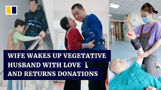 Chinese wife returns US$26,500 in donations after vegetative husband wakes up