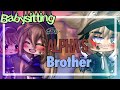 Babysitting the Alpha’s brother😨😍 ||Gacha life mini movie || GLMM GMM