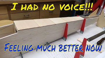 EP17: Quick update, Sinus infectionpalooza. Scratch Building a Giant Scale RC Airplane
