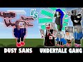 Dust Sans vs. Undertale Gang | Minecraft (A GREAT WAR!)