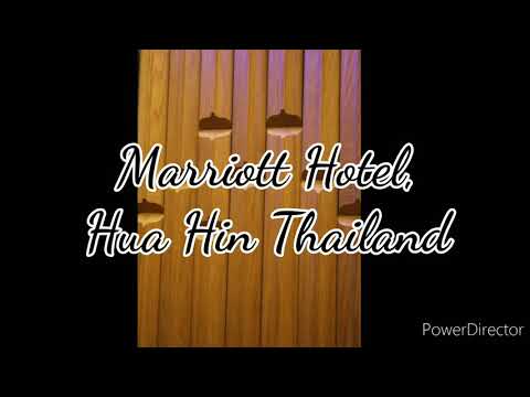 Night view of Marriott Hotel Hua Hin Thailand