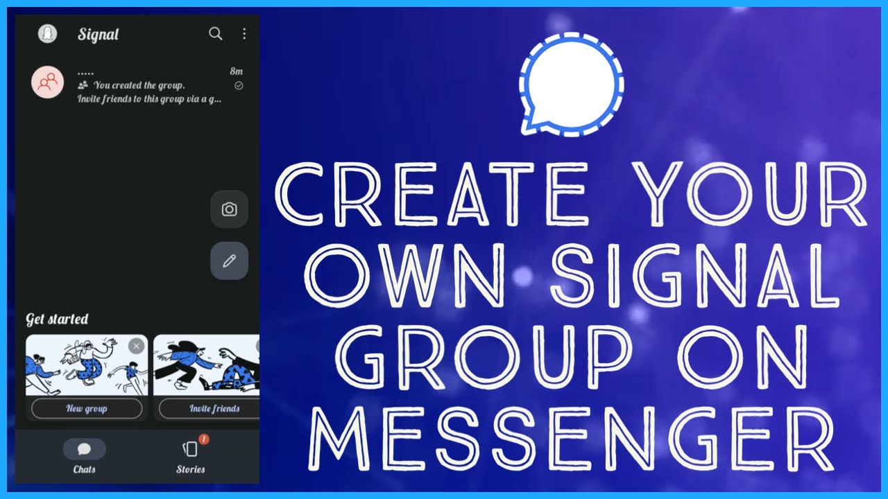 How To Create Your Own Signal Group On Messenger 2023 : Easy Step-by ...