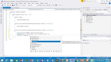 How to make a Notepad in Visual C# Windows Form part -1