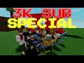 The amazing 3k subscriber special