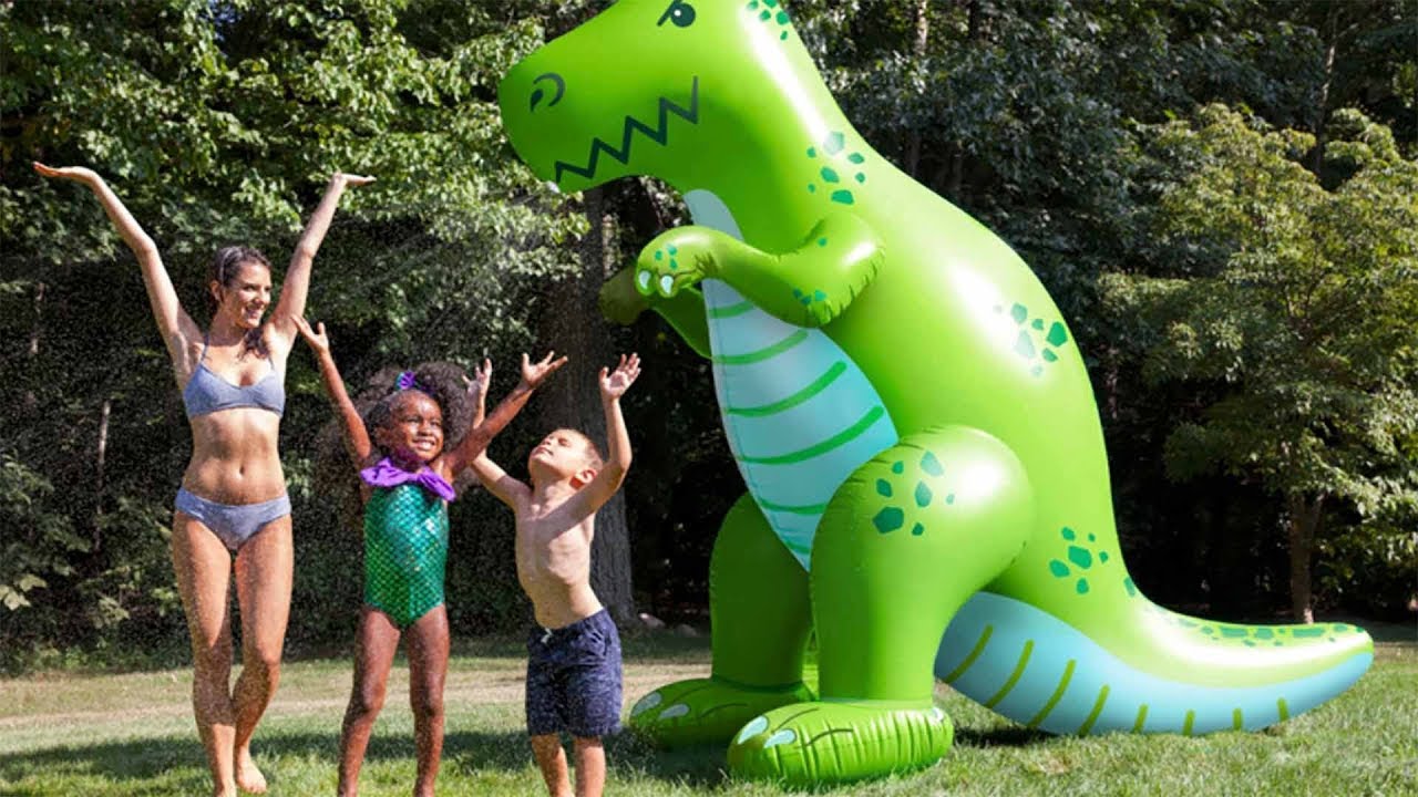 inflatable unicorn sprinkler tesco