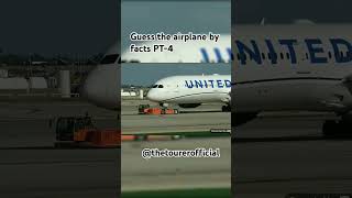 Guess The Airplane By Facts Pt4