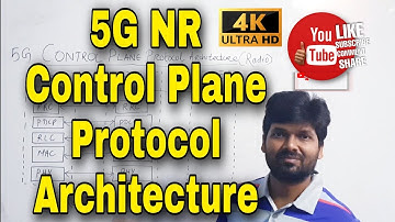 5G NR Control Plane Protocol Architecture || 5G Radio Protocols || 5G NAS,RRC,PDCP,TLC,MAC,PHY Layer