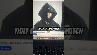 That switch is so cold bro #producer #musicproducer