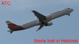 [ATC] Iberia operated Finnair gets lost at Helsinki Airport | Plane Spotting