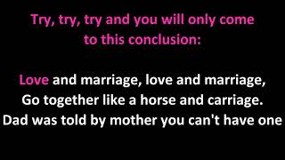 Frank Sinatra - Love And Marriage