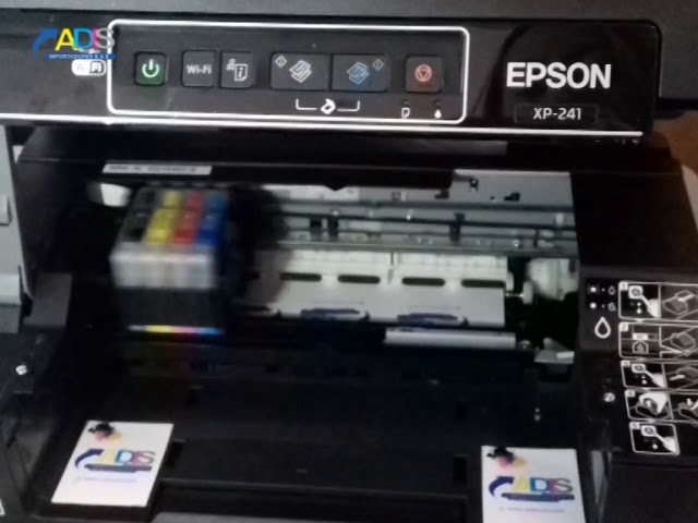 SISTEMA RECARGABLE / RESETEABLE PARA EPSON XP 241 - YouTube