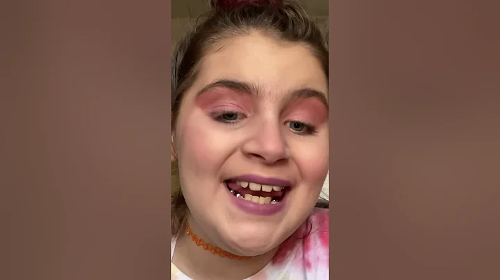 Doing my make up and doing a little talking I fell...