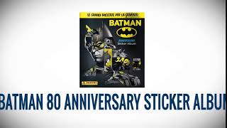Scambio Figurine Batman 80 Anniversary Sticker Album