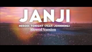 Janji Ft. Johnning  - Heroes Tonight (Slowed Version)