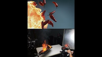 Creating the shot: Fire peppers with the KIRA robot arm at 1000fps