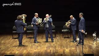 Asturias de Isaac Albéniz (arr.-Maxi Santos).- Spanish Brass