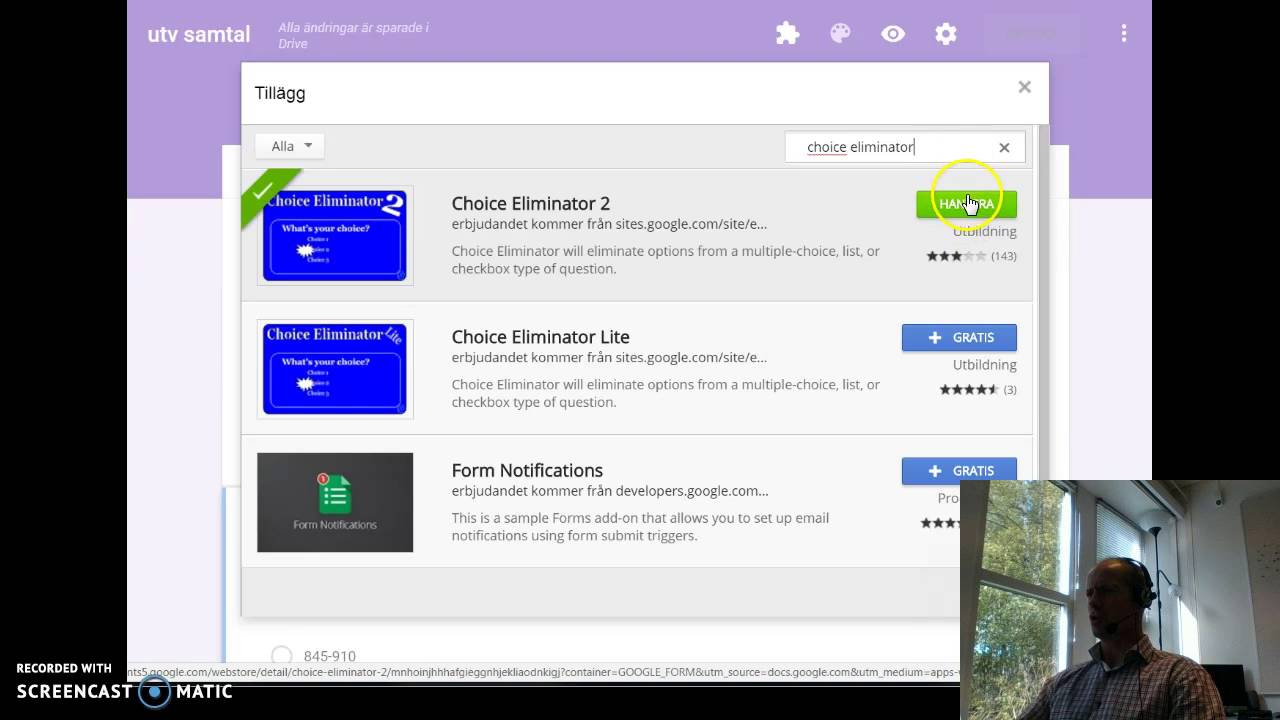 Boka Utvecklingssamtal Via Google Formular Youtube