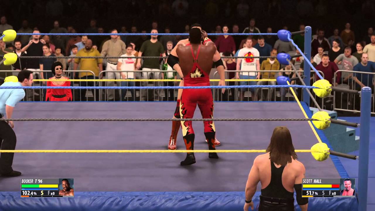 Booker T Razor Ramon WWE 2K16 Booker t vs razor ramon wcw U.S championship - YouTube