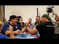 Devon larratt vs nathan n8 leland left arm  farmwrestling  picton armwrestling club